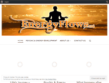 Tablet Screenshot of energyflows.org